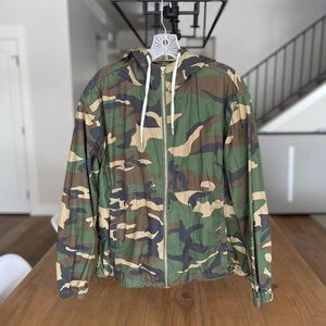 Camo Hooded Jacket